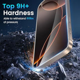 3-Pack iPhone 16 Pro Max Screen & Camera Lens Protector 9H Tempered Glass