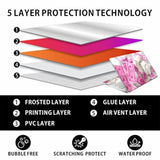 Laptop Skin Decal Specific Fit For Hp 15.6" With No Cutting Required, No Bubble, Waterproof, Scratch Resistant, Money Cat Design - Including Wide Screen And Full Wrist Pad Skin