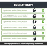 Durable Fabric Replacement Earpads Cushion For G935/G635/ G933 / G933S/ G633 / G633S Gaming Headset
