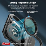 SMALLRIG 67mm Magnetic Filter Ring Adapter for Universal Mobile Video Cage 4597 4704 4596, Strong Magnetic Two-Way Attraction, for SMALLRIG 67mm Phone Magnetic Filter Series - 4843