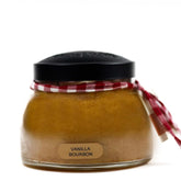 A Cheerful Giver - Vanilla Bourbon - 22oz Mama Scented Candle Jar with Lid - Keepers of The Light - 125 Hours of Burn Time, Gift Candle, Brown