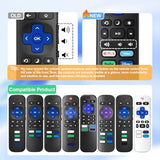 (3 Pack) Replacement Remote for Roku-TV-Remote,Compatible for All Onn-Hisense-TCL-Westinghouse-Sharp-Philips-Element Roku TV Remotes
