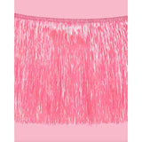 Pink Iridescent Fringe Banner 5Ft Bachelorette Birthday 21St HBD Photo Booth Decor