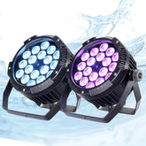 Outdoor Waterproof Par Lights, Ip65 Stage Light, Led Uplights With Dmx512 Sound Activated, Dj Lighting For Christmas Event Party Wedding Disco (2, 6 Colors Mixed)