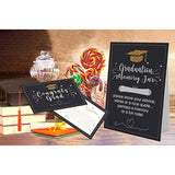 Graduation Memory Jar Cards For The Graduate (1+50 Pack), Graduation Decorations 2026, Grad Party Favors, Grad Party Supplies For High School Senior School College (09)
