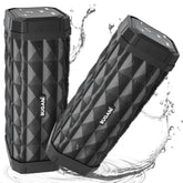 Bluetooth Speakers, Portable True Wireless Speakers, Tws Pairing With Loud Stereo Sound,Ipx5 Waterproof Built-In Mic, 24H Play Type-C,Suitable For Outdoor Speakers At Travel/Party, 2 Packs