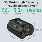56V 5Ah Replacement Ego Battery Fits All 56V Ego Power Tools Models