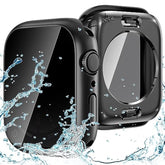 Privacy Waterproof Case Compatible For Apple Watch Screen Protector 46Mm 42Mm 45Mm 44Mm 41Mm 40Mm Ultra 2 49Mm Se Series 10 9 8 7 6 5 4, Anti Spy Face Cover Back Bumper For Iwatch Accessories