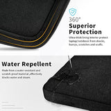 Laptop Sleeve Case 13.3-14 Inch Waterproof Durable Business Computer Carrying Bag Compatible With Macbook Air/Pro Hp/Thinkpad Notebook Protective Tablet Handle Laptop Bag Black