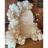 112pcs Pearl White Balloon Garland Kit for Weddings, Showers Party Decor