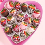 6 Pieces Valentines Heart Food Containers With Lids 22 Oz / 650 Ml Large Heart Shaped Food Containers Plastic Storage Box Reusable Dessert Box For Kitchen Restaurant Fruit Vegetable (Pink)