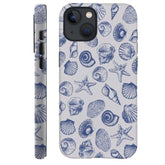 Case Compatible With For Iphone 14,Cute Blue Seashell Phone Case For Iphone 14 For Girl Women Boy Men