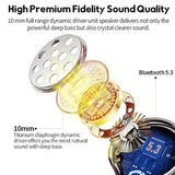 Wireless Earbuds,Immersive Sound Premium Deep Bass Hi-Fi Stereo Headset Ipx8 W
