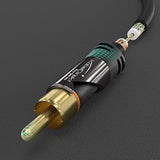 KabelDirekt – 20ft Long – RCA/Phono subwoofer Lead Cable, 1 to 1 RCA/Phono, Audio/Digital/Video (Coax, Male/Male Plugs, for amps/Hi-Fis, Audio Signals/Composite Video, 75 ohm, Black)