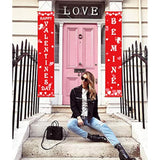 Valentine’S Day Banner Decorations -V-Day Porch Sign Door House Party