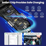 Iphone 16E Car Charger Usb C 3.4A Fast For Iphone 17/Air/17 Pro/17 Pro Max/16E/16/16 Pro/16 Pro Max/16 Plus/15 14 13 12 11,Type C Car Fast Charging Adapter For Samsung Galaxy A17 S25,Pixel 10 Pro Xl