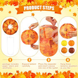 14 Pcs Orange Fall Party Decoration Set, Birthday Supplies