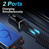 Type C Fast Car Charger For Samsung Galaxy Z Fold