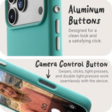 DuneX Series Slim Textured TPU Case for iPhone 17 Pro Max - MagSafe Compatible, Aluminum Buttons, Camera Control & Rounded Action Button, Minimalist Design