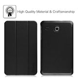 Fintie Slim Shell Case for Samsung Galaxy Tab E 8.0 (Model SM-T378/T375/T377), Super Slim Lightweight Standing Cover, Black