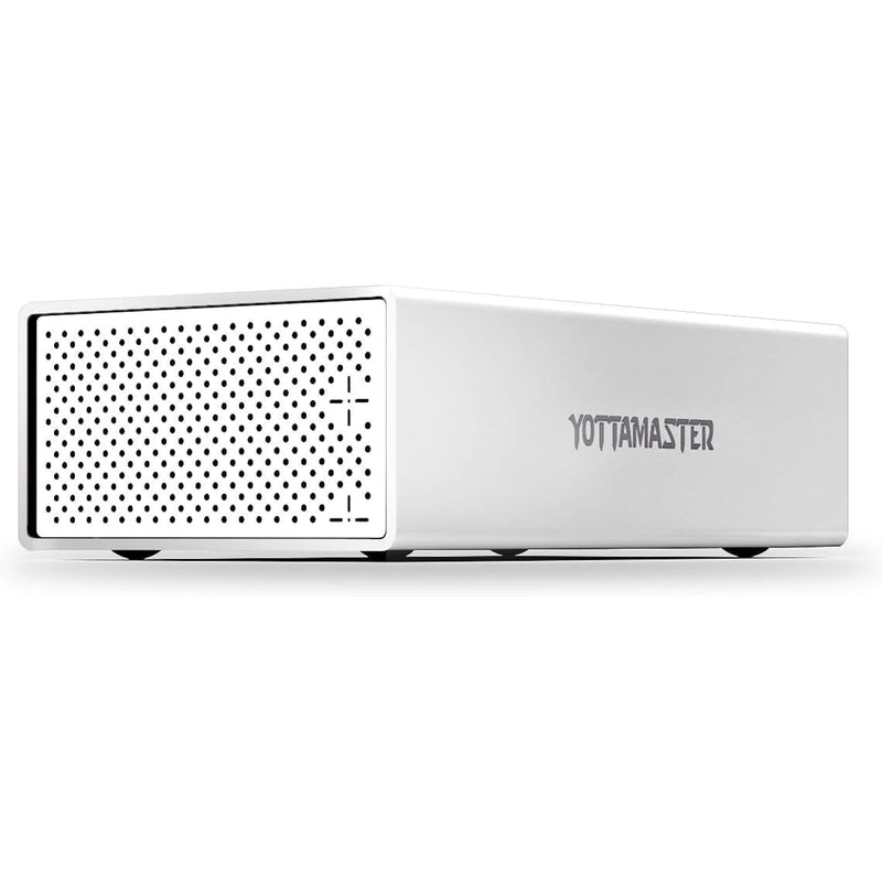 2 Bay Usb3.1 Type-C Aluminum Hard Drive Enclosure For 3.5 Inch External Hdd/Ss