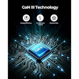 Nexgo 65W Usb C Charger, 3-Port Gan Foldable Usb C Charger Block, Compatible With Iphone 16/15, Macbook Pro/Air, Ipad, Galaxy S24 And More Series