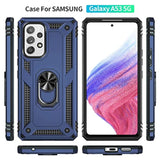 Samsung Galaxy A53 5G Rugged Case with HD Screen Protector Blue