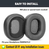 Replacement Earpads Cushion Compatible With David Clark H10-40 H10-13.4 H10-20 H10-30 H10-13S H10-76 H10-60 Dc Headsets Ear Pads With Softer Protein Leather/Memory Foam