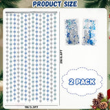 Christmas Tinsel Foil Fringe Curtains for Frozen Birthday Party Decorations