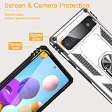 Google Pixel 6a Case with Tempered Glass Screen Protector