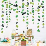 46 Ft Tropical Party Decorations Green Palm Leaves Garland Banner For