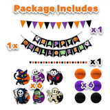 Happy Halloween Banner Kit Indoor Outdoor Party Decorations Home Classroom