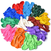 Thickened Balloons, 120 Pcs Balloons Assorted Colors, Latex Balloons For Kid'S Birthday Party, Exquisite Rainbow Balloon, 12 Inches 12 Kinds Of Rianbow Colorful Party Balloons Decorations.