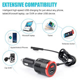42W 12V 2.58A Surface Car Charger, Power Supply For Microsoft Surface Pro 3/Pr