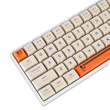 Xda Profile Keycaps Set 142-Key Retro Plastic Theme Keycaps For 60% 65% 100 Ch