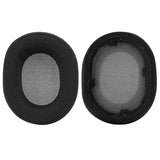 Geekria Comfort Mesh Fabric Replacement Ear Pads for Corsair HS65, HS55 Headphones Ear Cushions, Repair Parts (Black)