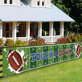 Football Party Banner – Game Day Photo Backdrop 9.8×1.5 ft
