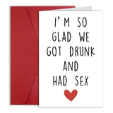 Funny Dirty Valentine'S Day Cards For Boyfriend Girlfriend Husband Wife Partner, Funny Anniversary Cards Birthday Card Gift For Him Her, Rude Husband Wife Anniversary Card