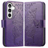 Purple Samsung Galaxy S26 5G Phone Case Wallet