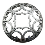 Shade Cover For Candle Jars Candles Gifts Ladies Candle Accessories Silver Tone Aluminum Alloy Candle Toppers Scented Candles Cover