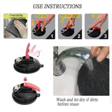 2 Pcs Heavy Duty Suction Cup Hooks For Wreath,Car Camping Essentials No Drill Suction Cup Anchor Car Boat Window Glass Hook,Easter Vacuum Suction Removable Wreath Hanger For Front Door