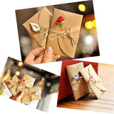 Flower Thank You Card 12 Pack All Occasion Greeting Card Handmade Invitation Card With Envelopes