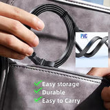 Cat 8 Flat Shielded Ethernet Cable, Indoor&Outdoor, Heavy Duty High Speed 32Aw