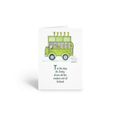 Stonehouse Collection St. Patricks' Day Card Set - 12 St Patty Day Cards & Envelopes (Snakes)