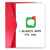 Valentine’S Day Card For Husband, Funny Vday Gift For Him, Humor Valentines Day Card For Men Boyfriend