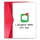 Valentine’S Day Card For Husband, Funny Vday Gift For Him, Humor Valentines Day Card For Men Boyfriend