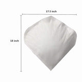 2000 Pcs Silk Petals, Artificial Rose Flower Petal Vase Home Decor Wedding Bridal Birthday Diy Decoration Garden Party Ceremony Wholesale - White