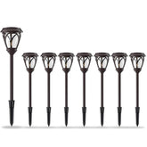 Kristi Collection Led Low Voltage Outdoor Path Lighting Garden Light Landscape Lighting Pathway Light 0.8W For Lawn, Patio, Yard, Walkway, Driveway 8Pk 8422-3103-08