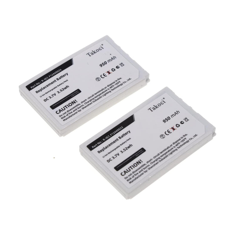 Loh880 Remote Control Replacement Battery R-Ig7,F12440023,K43D,M36B,M41B,19030