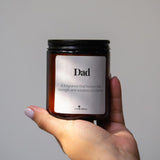 9Oz Vanilla Scented Candle, Gift For Dad, Fathers Day Christmas Birthday Gifts From Daughter Son, Men Candle Set, Scented Candles For Home, Gift For Men Aromatherapy